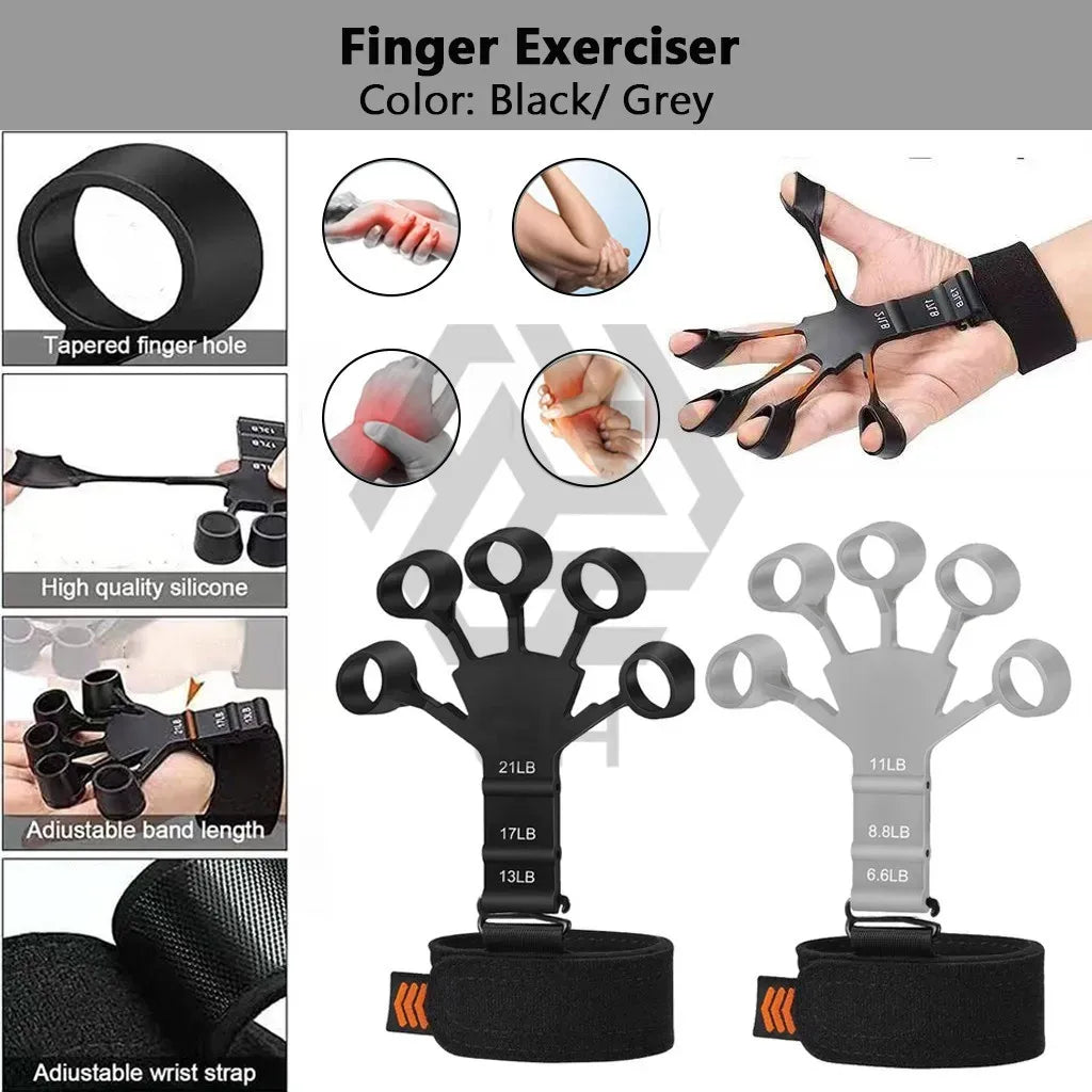 finger gripper hand gripper finger excersicer 3 resistant levels hand straightener
