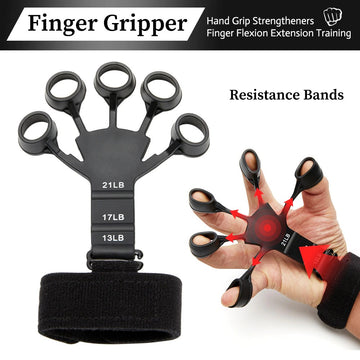 finger gripper hand gripper finger excersicer 3 resistant levels hand straightener